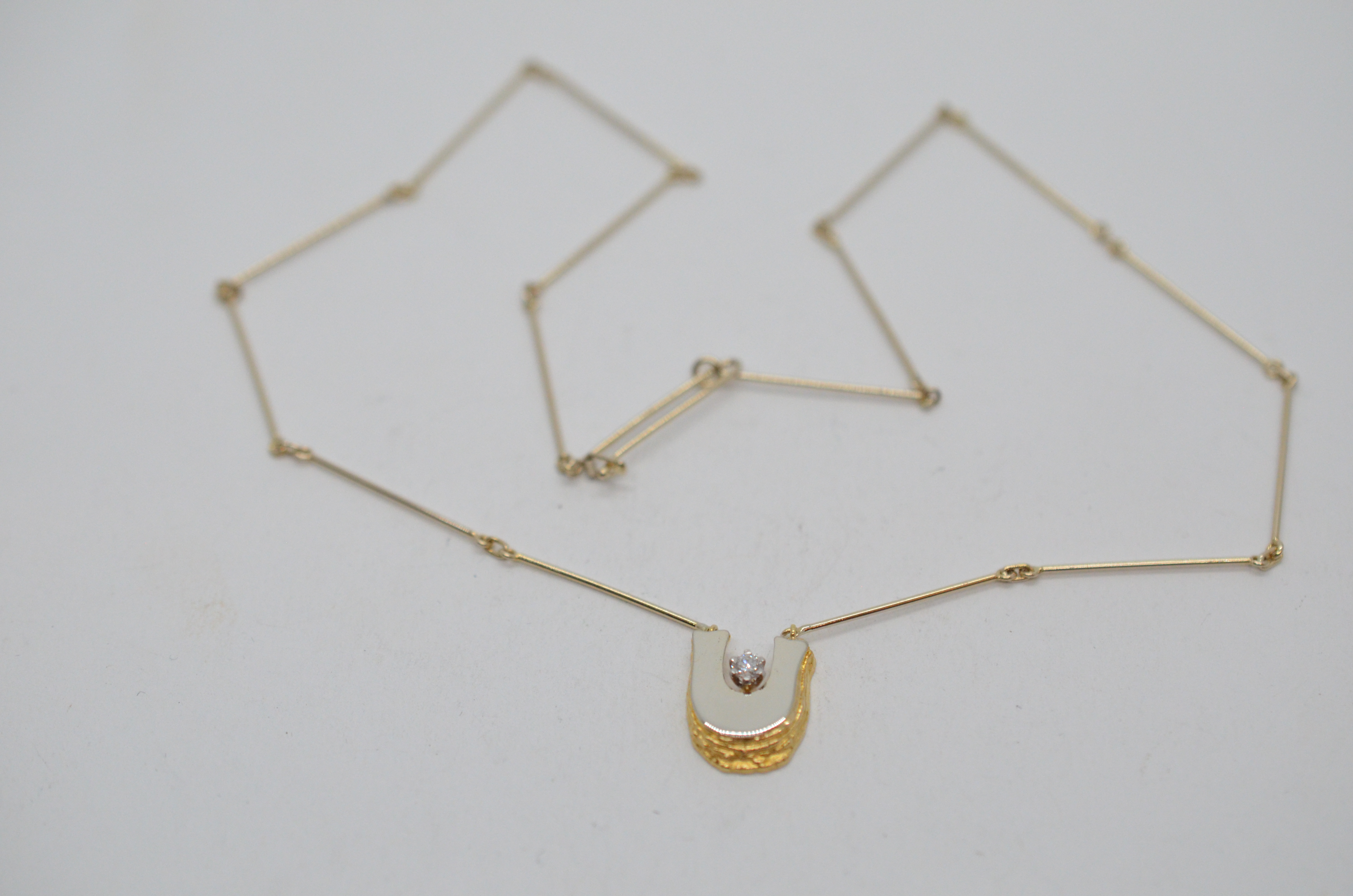 Lapponia gold necklace "Voce"