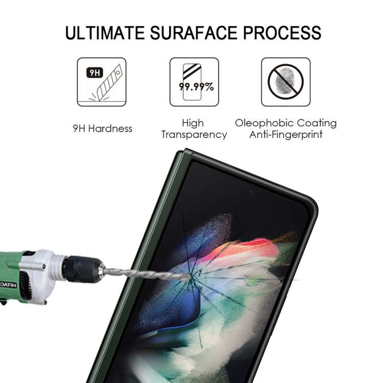 Samsung Galaxy Z Fold3 5G - Screen protector in tempered glass - 4