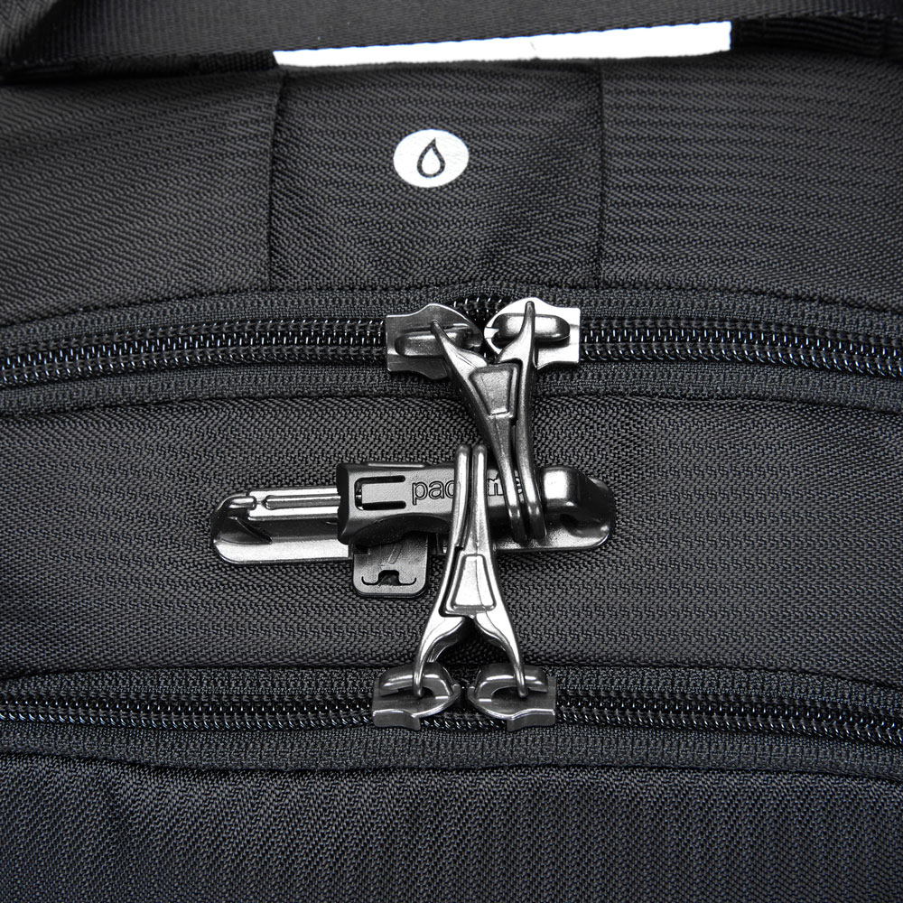 Stöldsäker ryggsäck - PACSAFE Vibe 20 Econyl Anti-Theft Backpack Black - 9