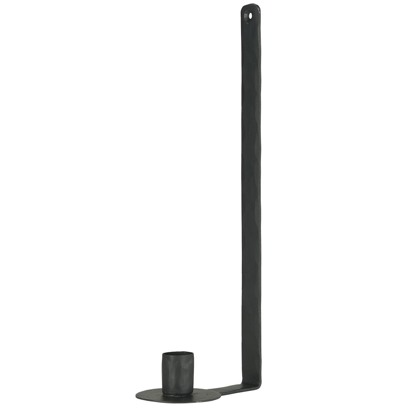 Väggljusstake enkel i smide 30 cm - 3