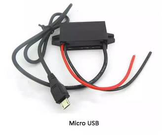 Nätadapter 12 volt till micro-USB