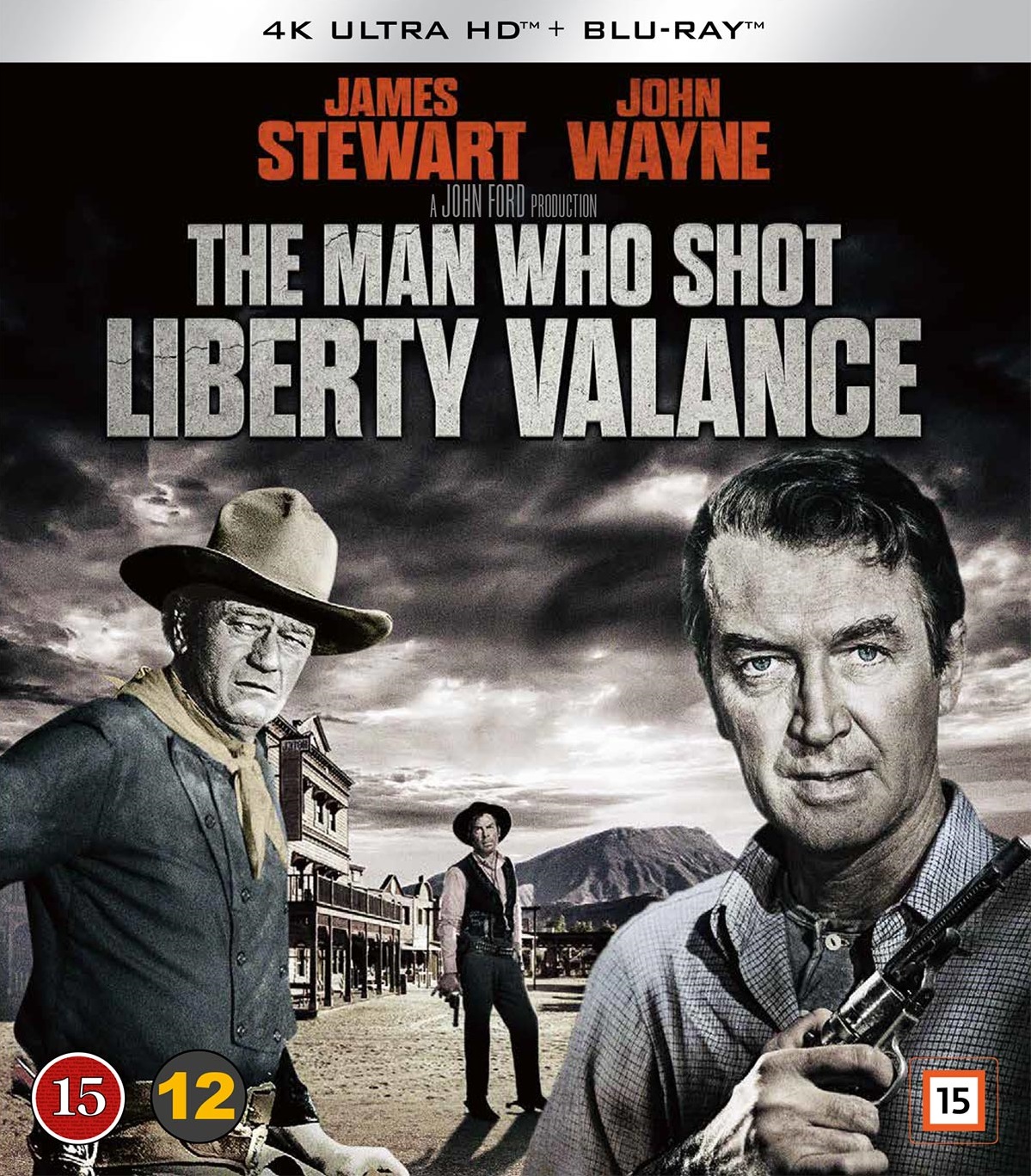 Man Who Shot Liberty Valance (4K Ultra HD + Blu-ray) - Kvarnvideo.se