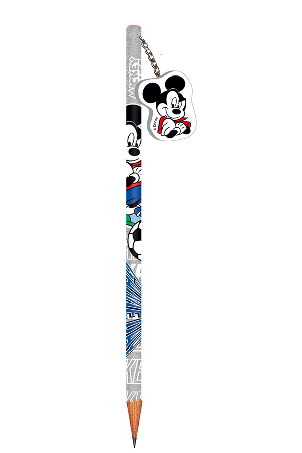 Mickey Mouse Blyertspenna med Suddgummi 