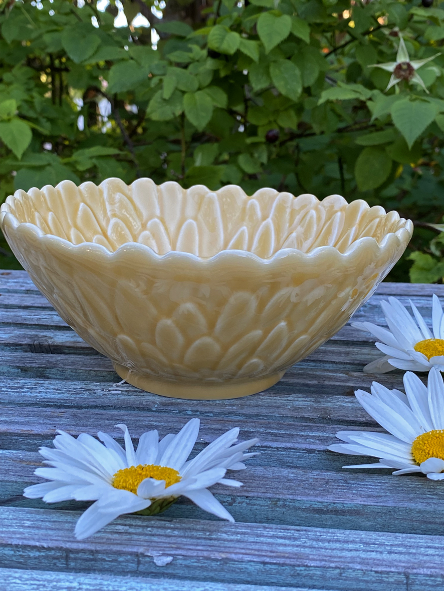 Skål Bloom ljusgul - 2