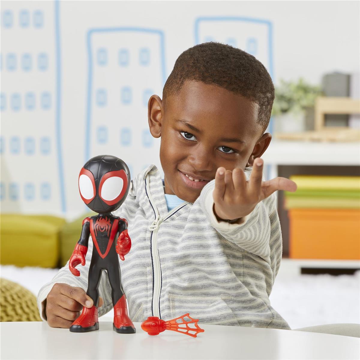 Marvel Spidey and his Amazing Friends Figure Miles Morales, 23 cm - 4