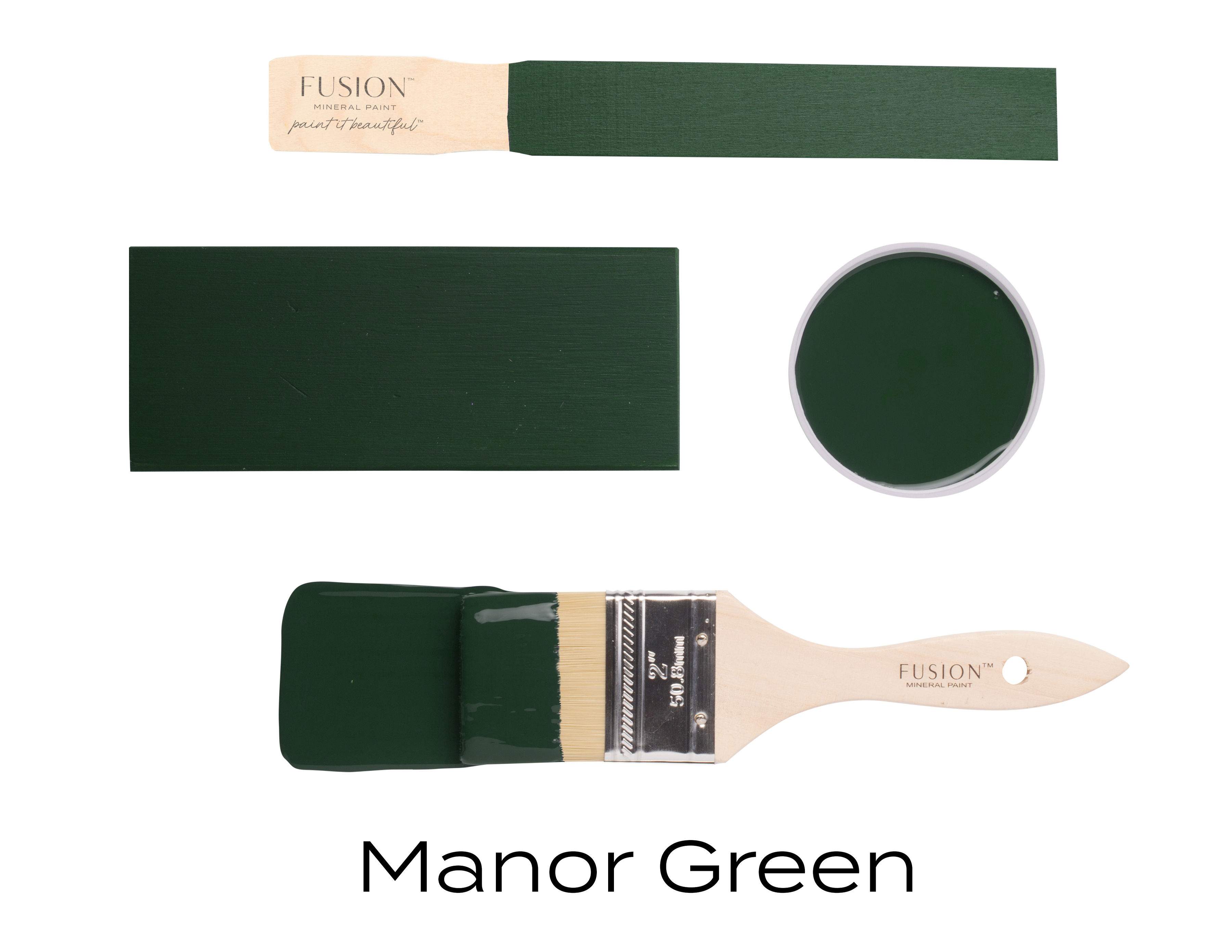 Fusion Mineral Paint Manor Green  - 3