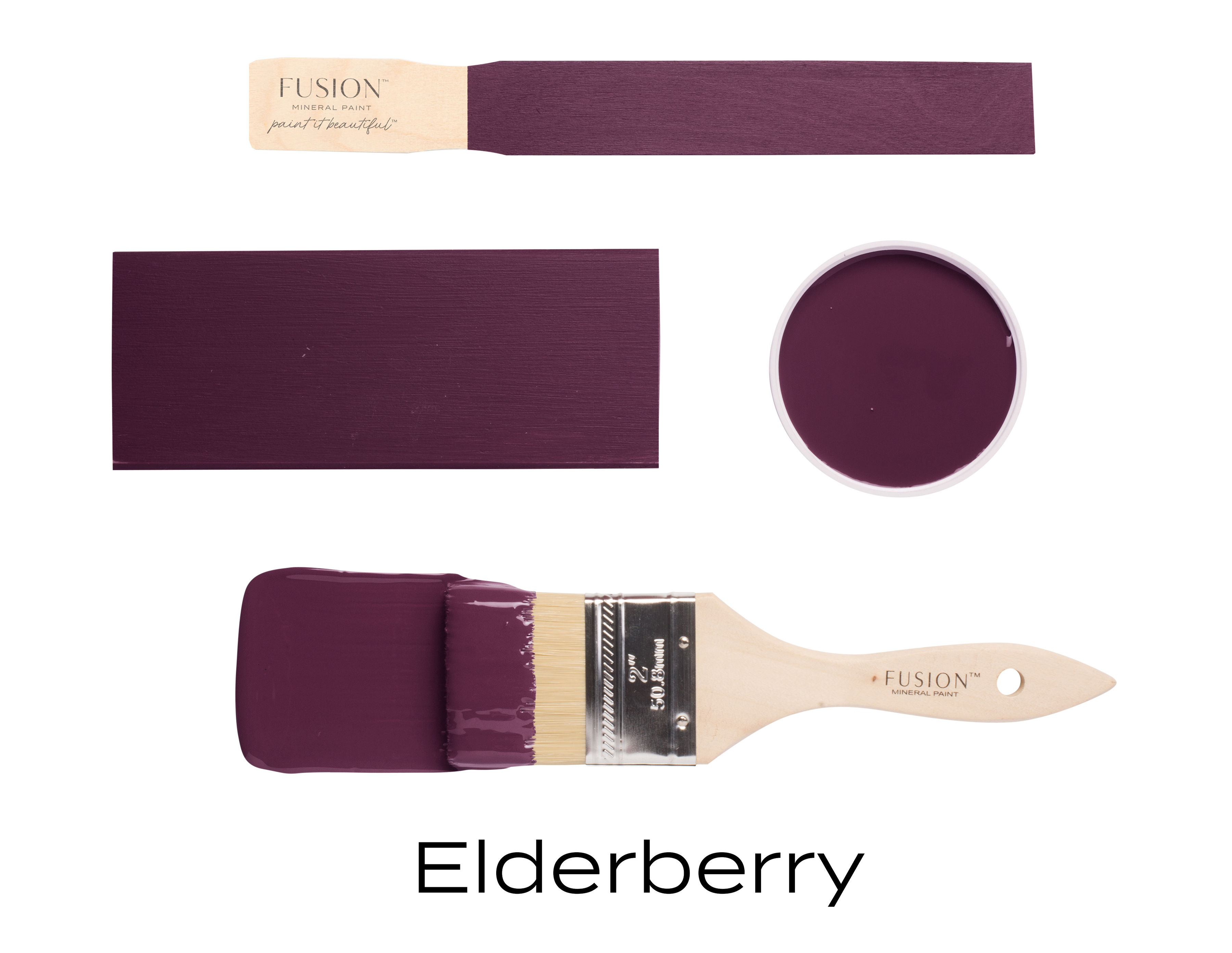 Fusion Mineral Paint Elderberry  - 3