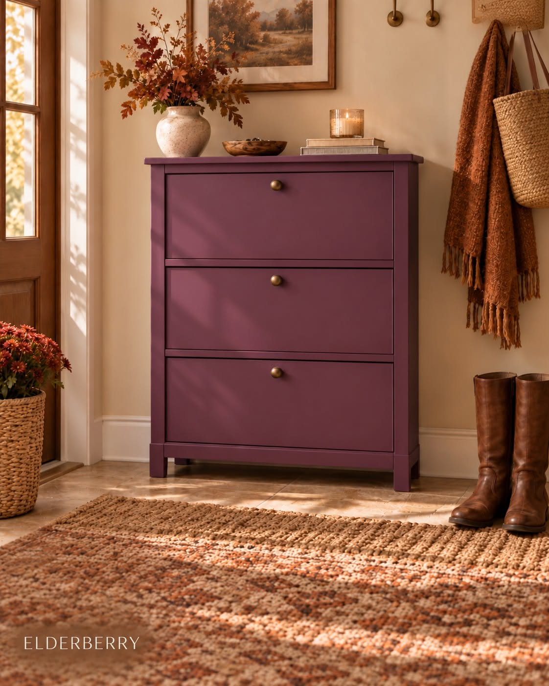 Fusion Mineral Paint Elderberry  - 7