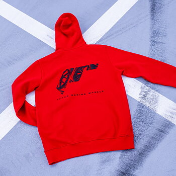 Hoodie Japan Racing - Röd