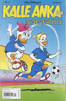 Kalle Anka & CO nr 29 2022, Vilken EM-seger