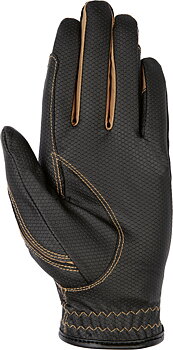 RIDHANDSKAR FASHION SVART/SAND