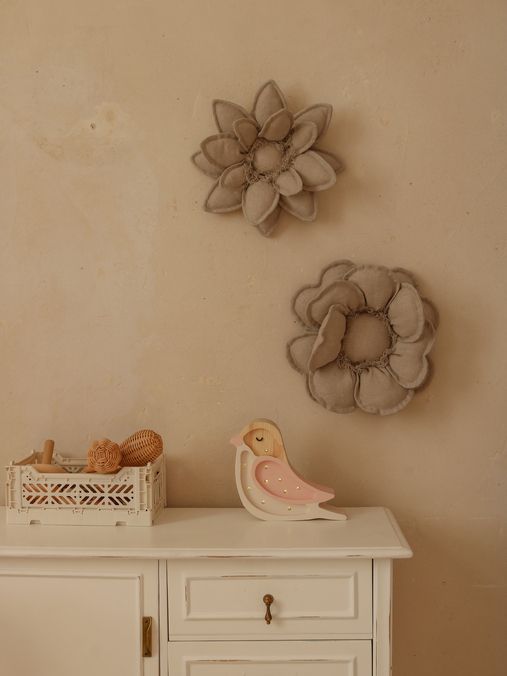 Little Lights Lampa Minifågel Strawberry Cream - 2