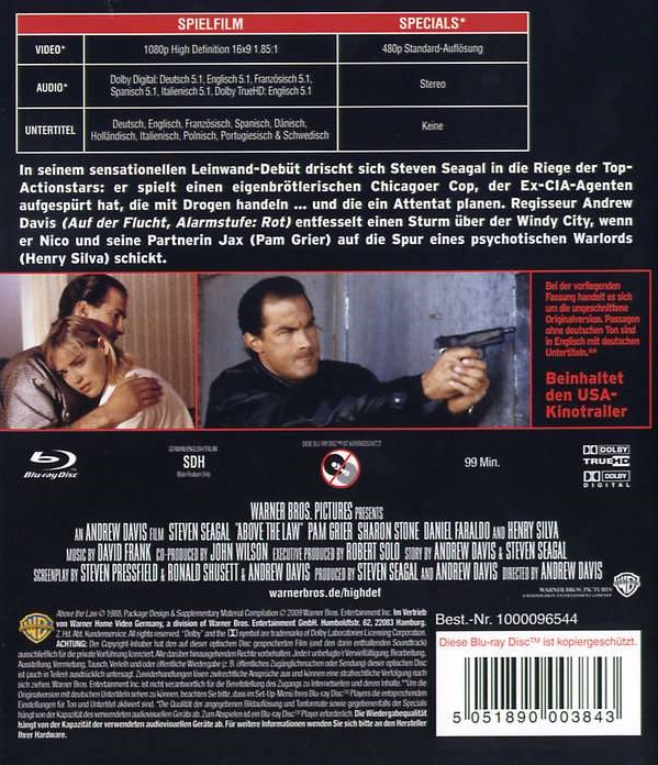 Nico - Above the Law (Blu-ray) - 2