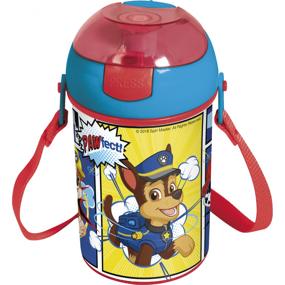 Paw Patrol Vattenflaska Pop Up
