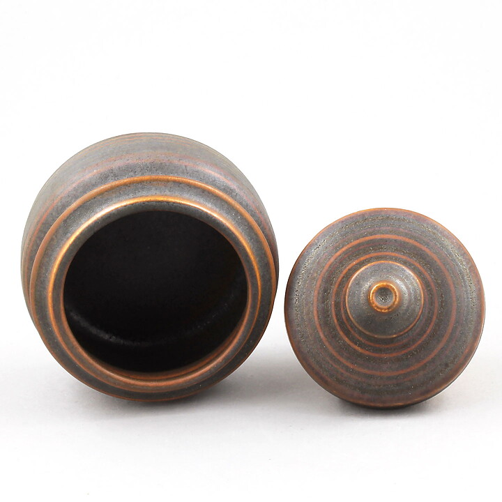 Göran Bäck (Kaarna 1961) Brown Sugar Bowl 9 cm