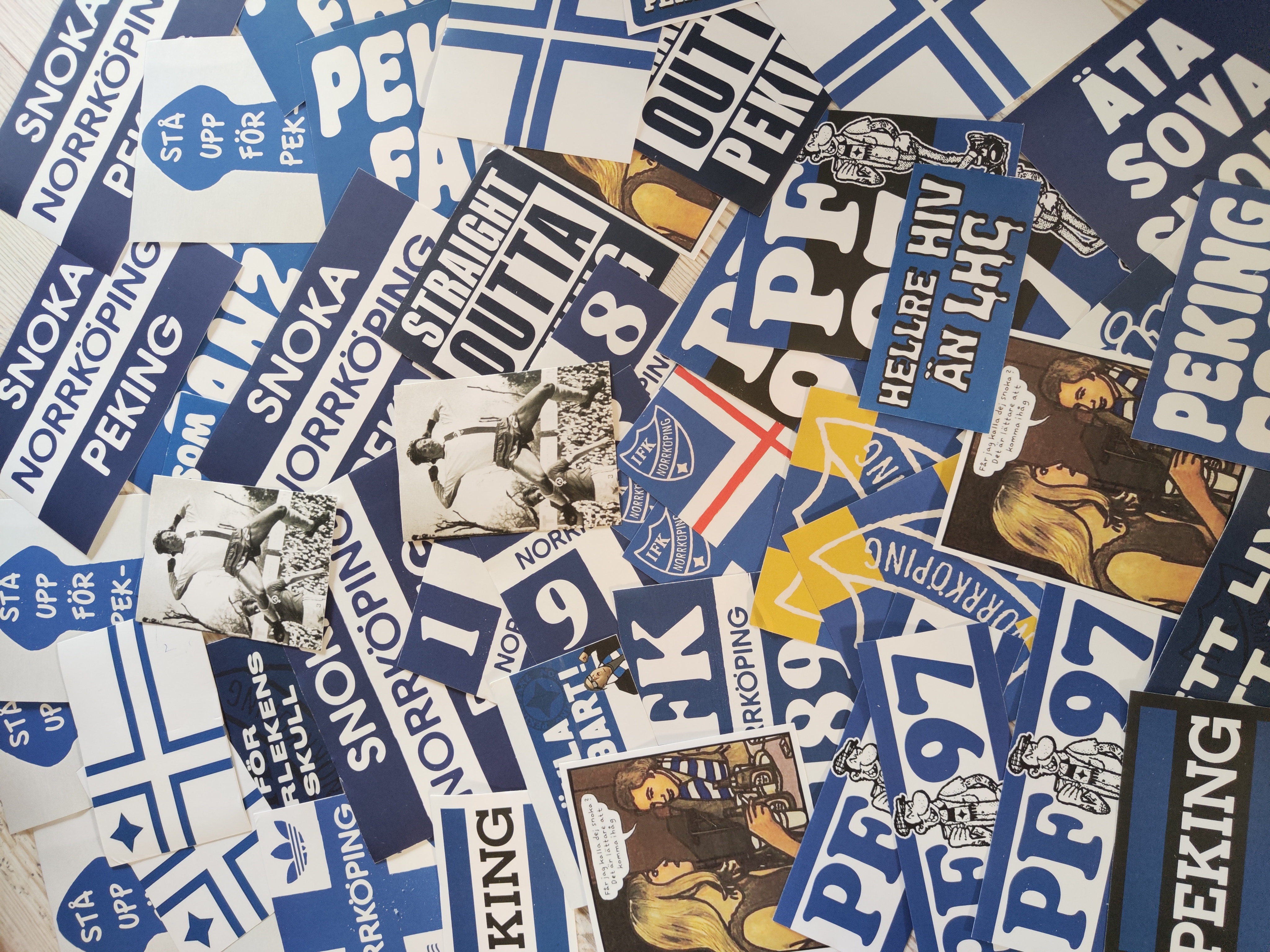 Stickerspaket - 200 Stickers.