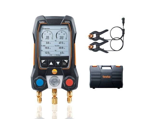 Testo 550s Mätset inkl. instrument, trådlösa temp.givare och serviceväska - 2