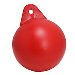 Flöte rund röd 8"