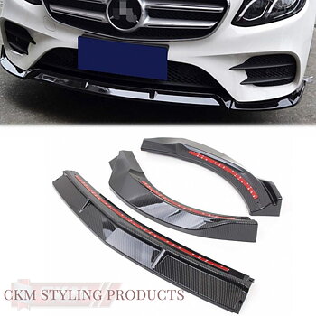 1. AMG E43/e53 front carbon lip v1