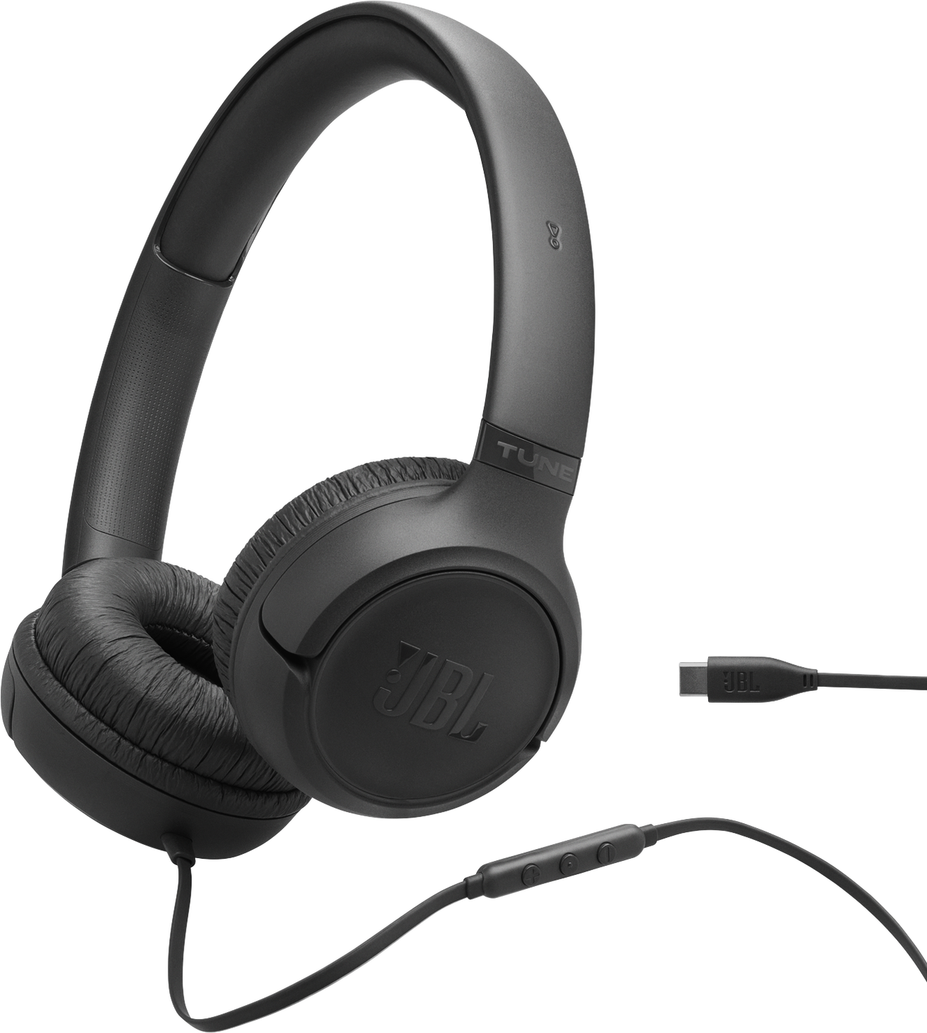 JBL Tune 530C Trådbundna USB-C On-ear Hörlurar - Svart - Original