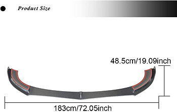 1. AMG E43/e53 front carbon lip v1