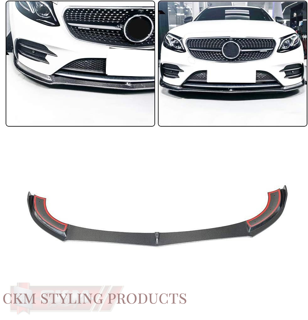 1. AMG E43/e53 front carbon lip v1