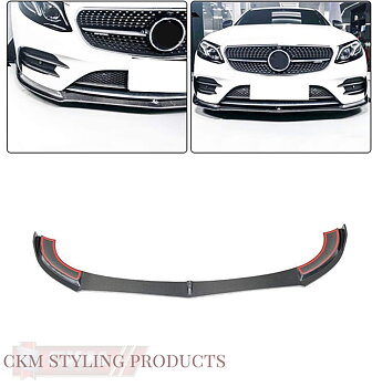 1. AMG E43/e53 front carbon lip v1