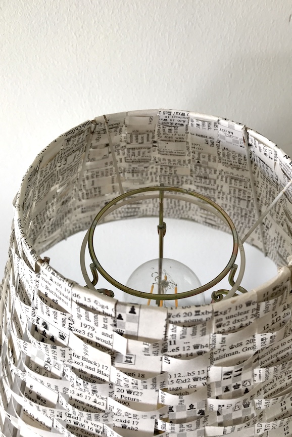 SÅLD Lampskärm #3 Mässing liten - 5