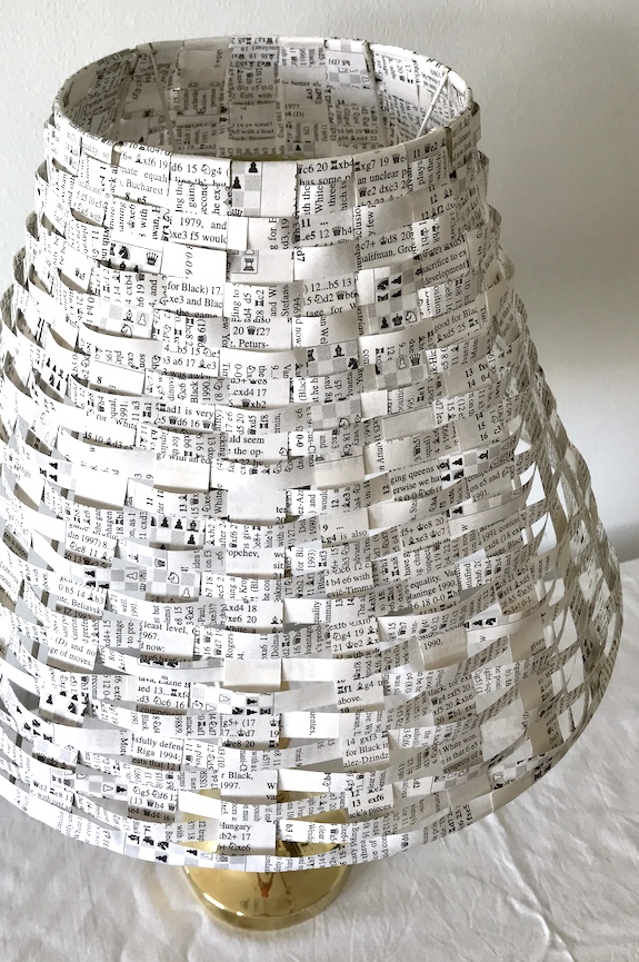 SÅLD Lampskärm #3 Mässing liten - 3