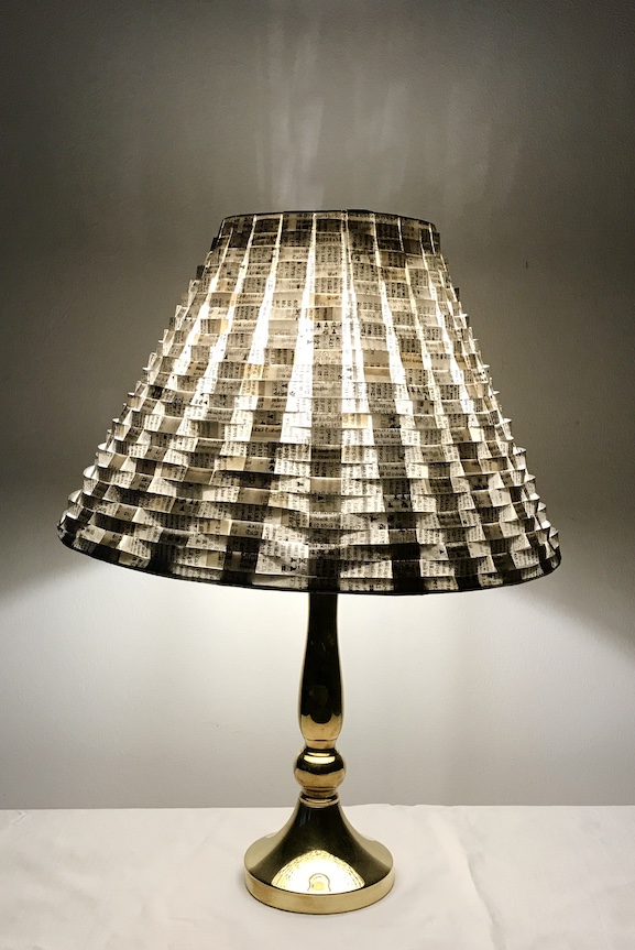 SÅLD Lampskärm #3 Mässing liten - 2