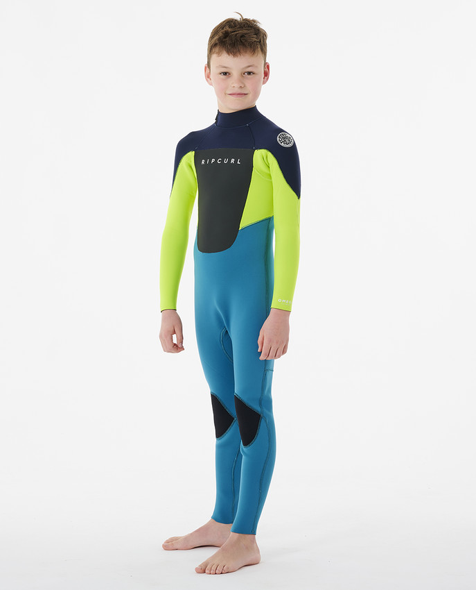 Rip Curl våtdräkt Junior Omega 3/2 Navy E-stitch 
