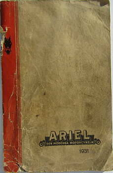 1931 Ariel broschyr svensk