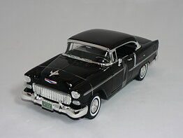 Chevrolet Bel Air 1955 Svart  1:18  Motor Max