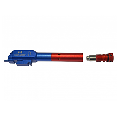 Recoil Enabled AirSoft Laser (R.E.A.L) Umbausatz für Umrax G17 GEN 5 (Lauf UND Laserpatrone) 