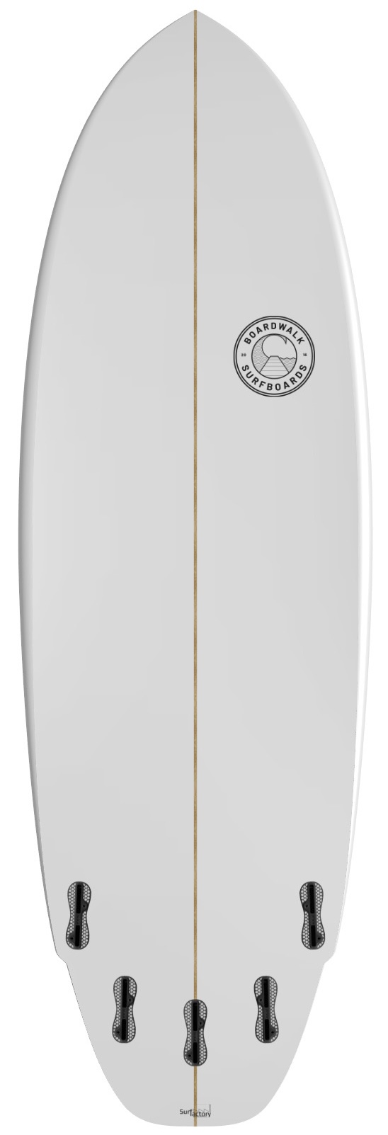 Boardwalk Surfboards The Hybrid 5,8" PU - 2