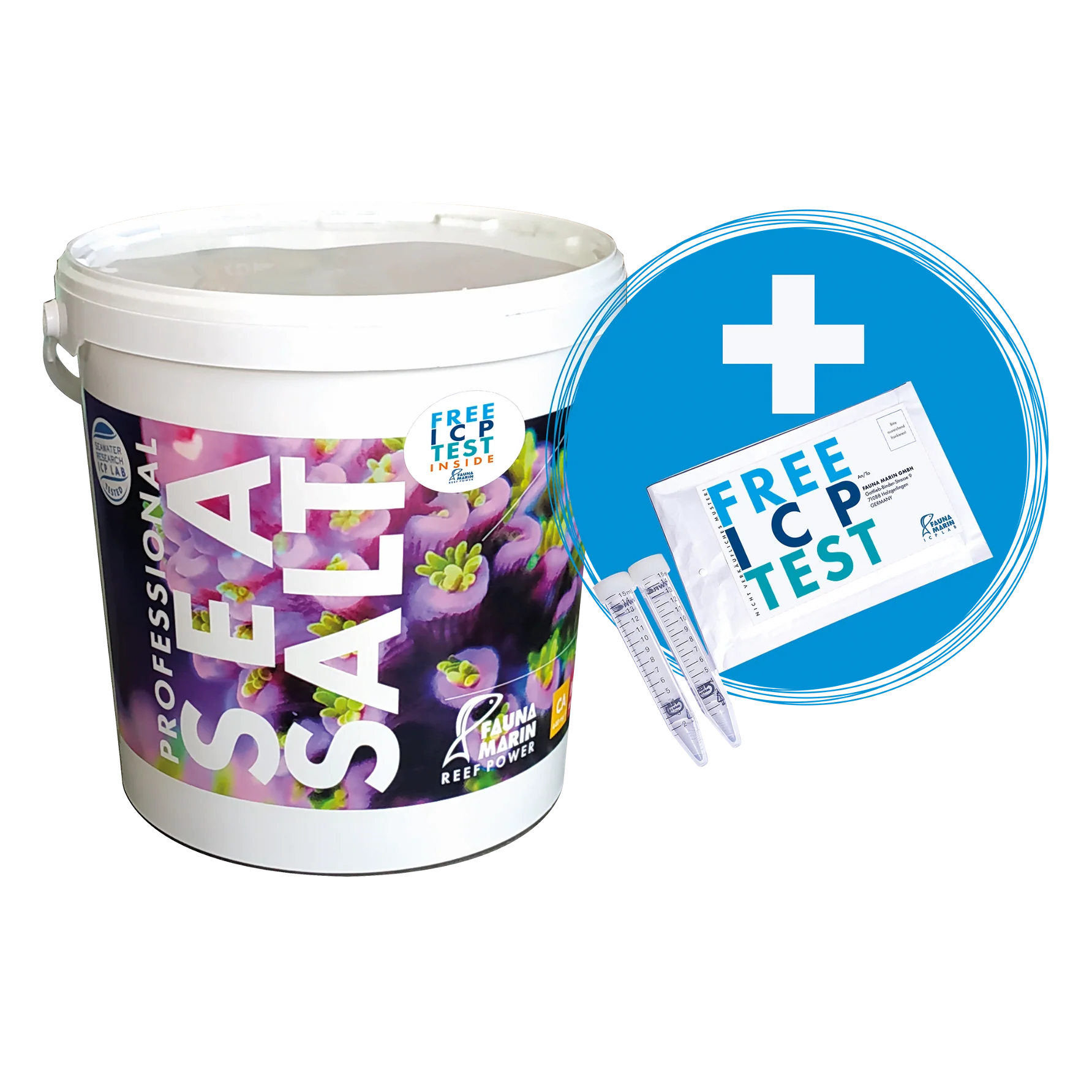 Fauna Marin salt 25kg inkl. ICP test