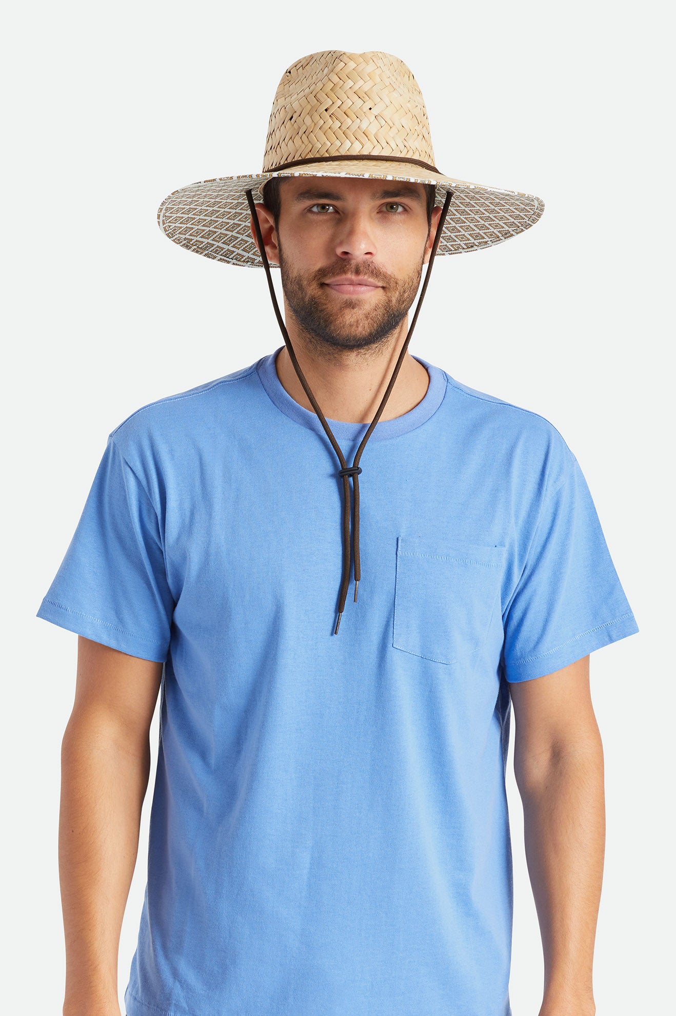 Messer wide brim sunhat tan - 2