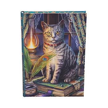 Anteckningsbok - Katt med Lampa
