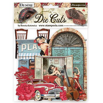 Stamperia Desire die-cuts