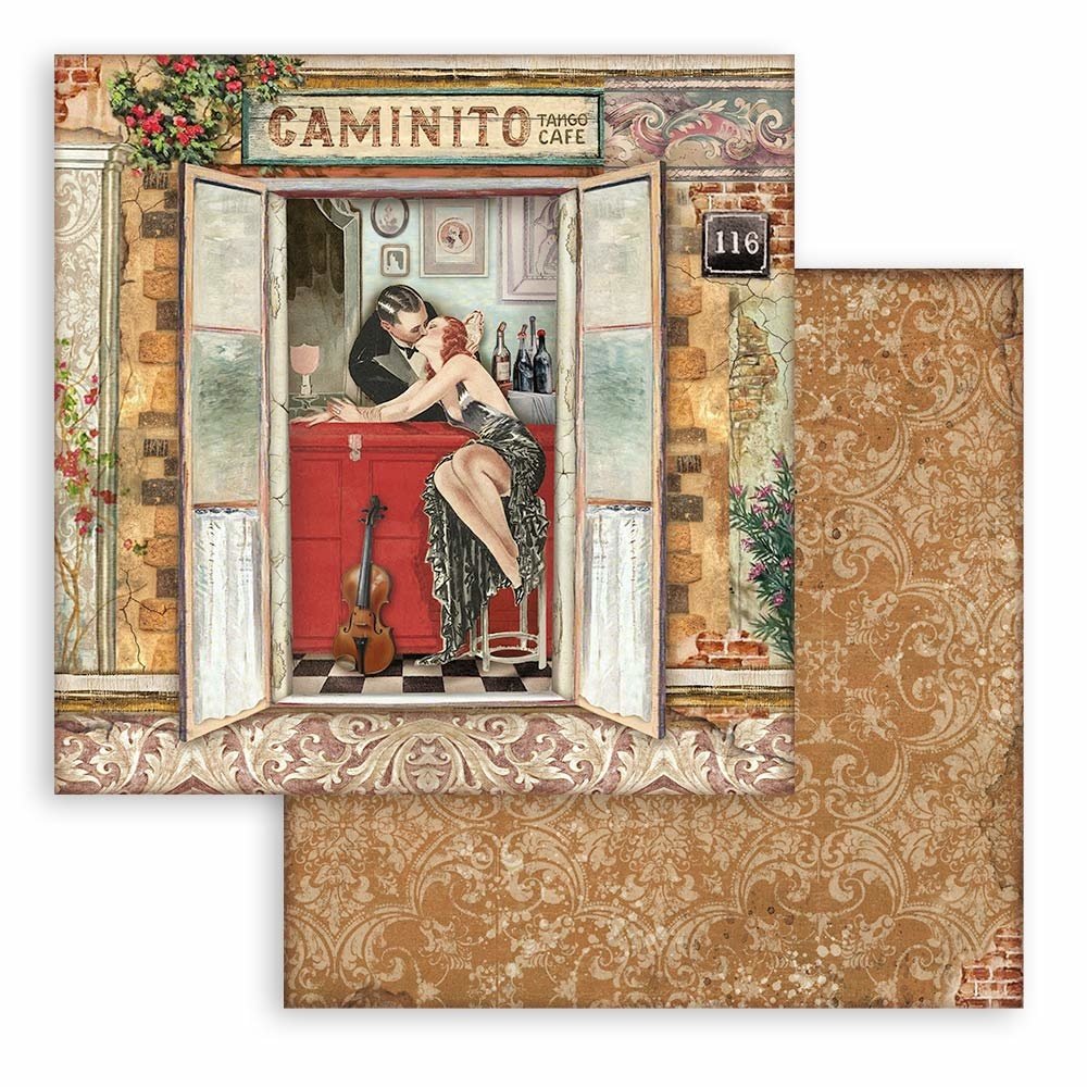 Stamperia Paper Pad 6x6 - Desire - 10
