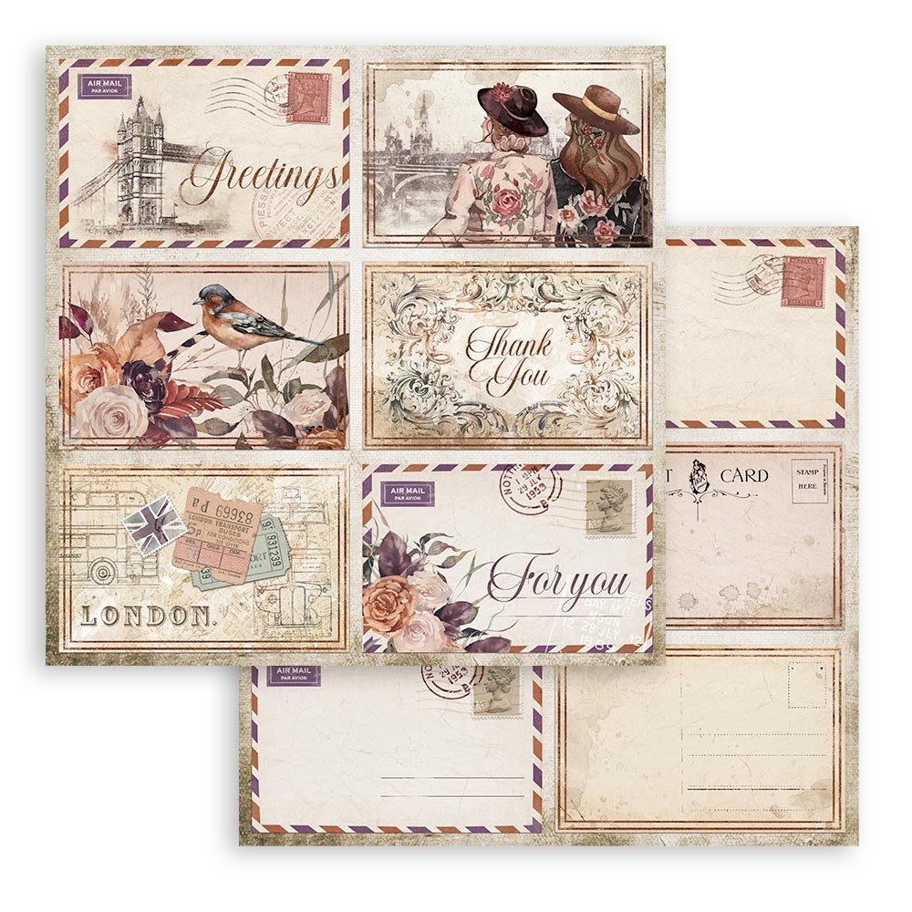 Stamperia - Our Way cards