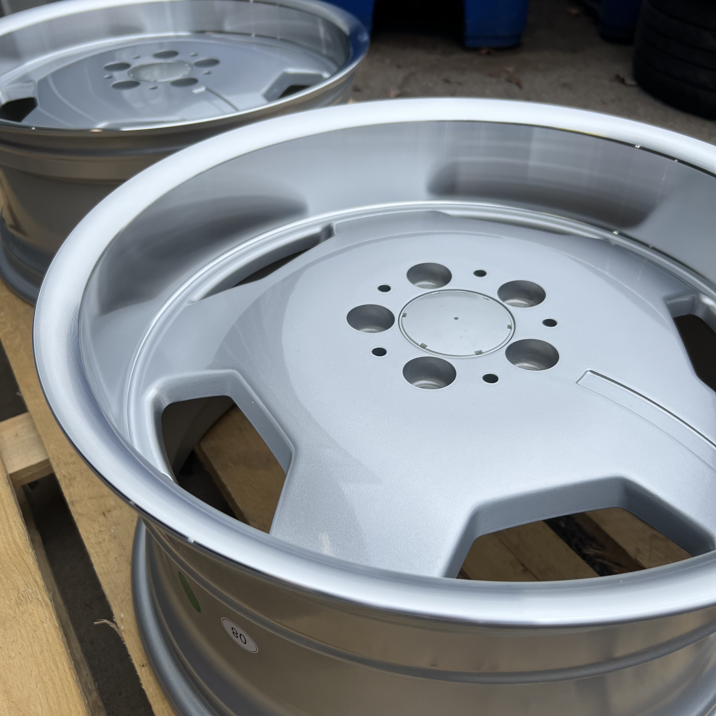 19" AM6 Silver/polished 5x112 - 5