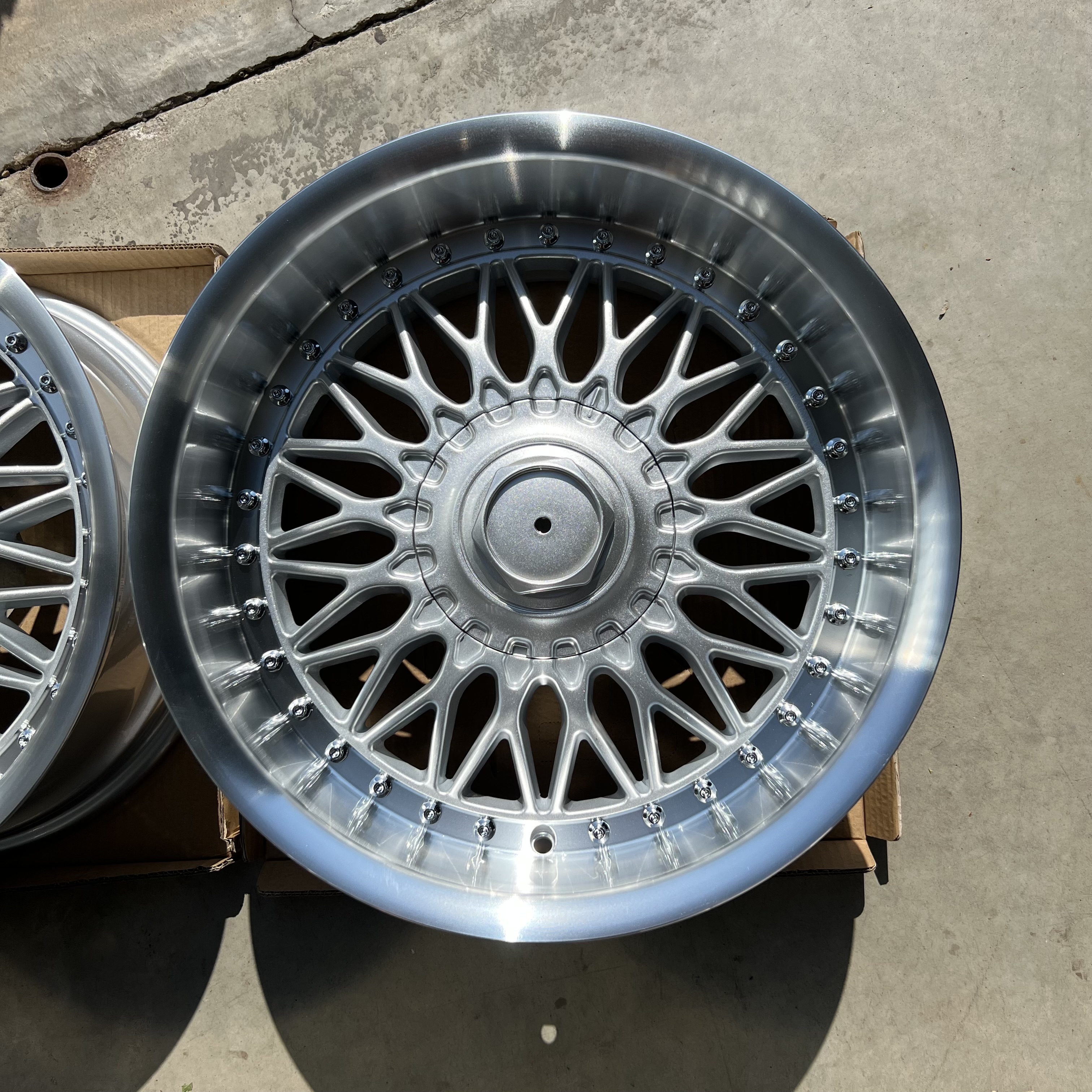 17" RC17 Silver/pol 4x100 4x108