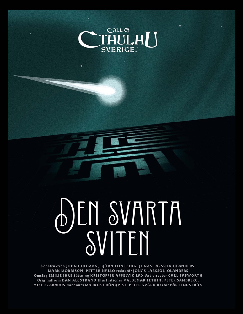 Call of Cthulhu Sverige. Den Svarta Sviten + PDF