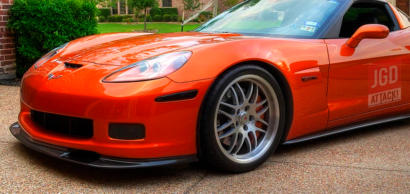 ZR1 Style Frontläpp (CORVETTE 06-13 C6, Z06) - 2