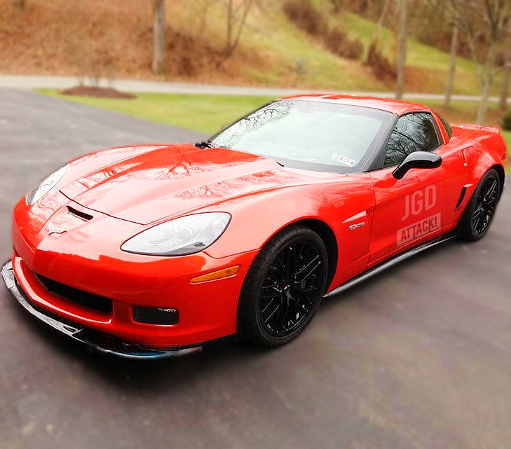 ZR1 Style Frontläpp (CORVETTE 06-13 C6, Z06)