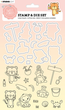 Sweet Stories Stamp & Die Beach Fun