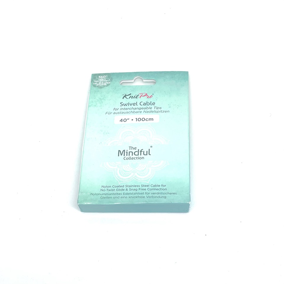 KnitPro Mindful Kabel  roterande 40 - 150 cm   - 3