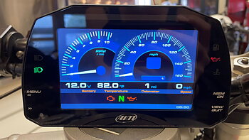 AIM MXS 1.3 Strada Icon Instrument Cluster for Buell XB