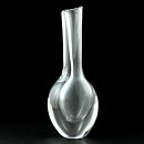 Göran Wärff (1960s) Clear Vase with Swelling Base 26 cm